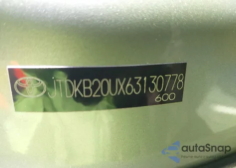 2006 Toyota Prius from USA, damaged, VIN JTDKB20UX63130778